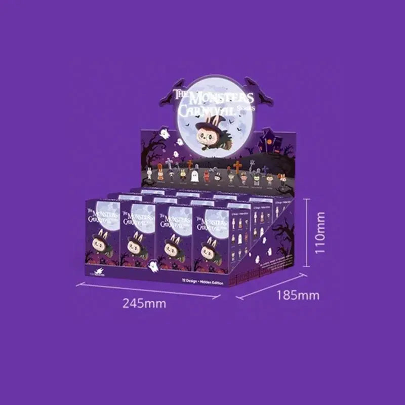🎃 Figurine de Monstre Halloween Labubu – Boîte Mystère SiriuS