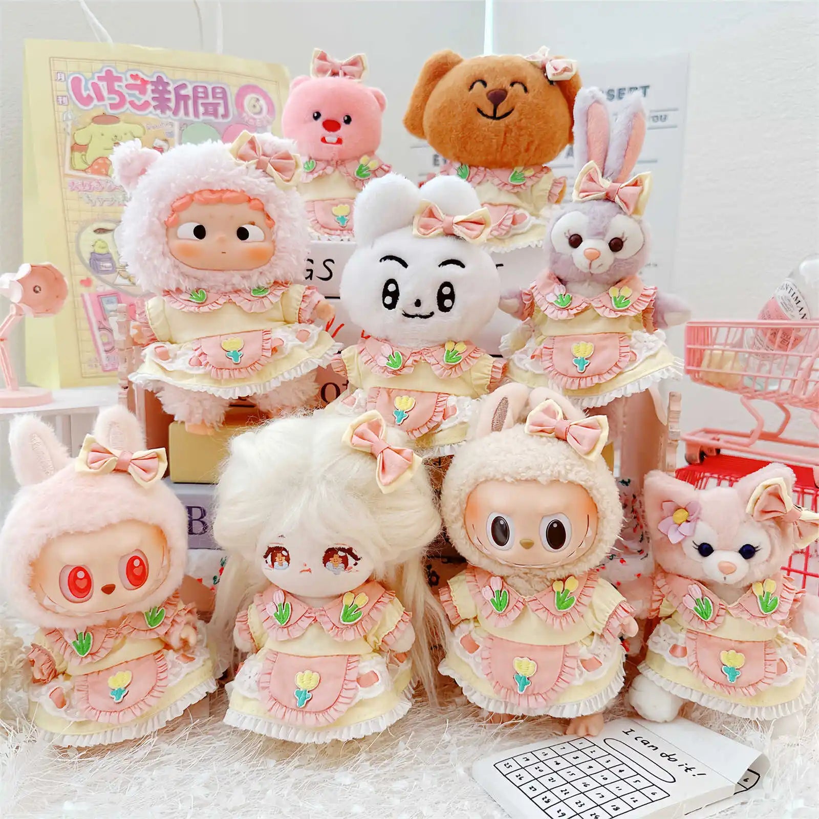 👗🎤 Vêtements Labubu 17cm – Mode Kpop pour Petits Stylistes ! - SiriuS