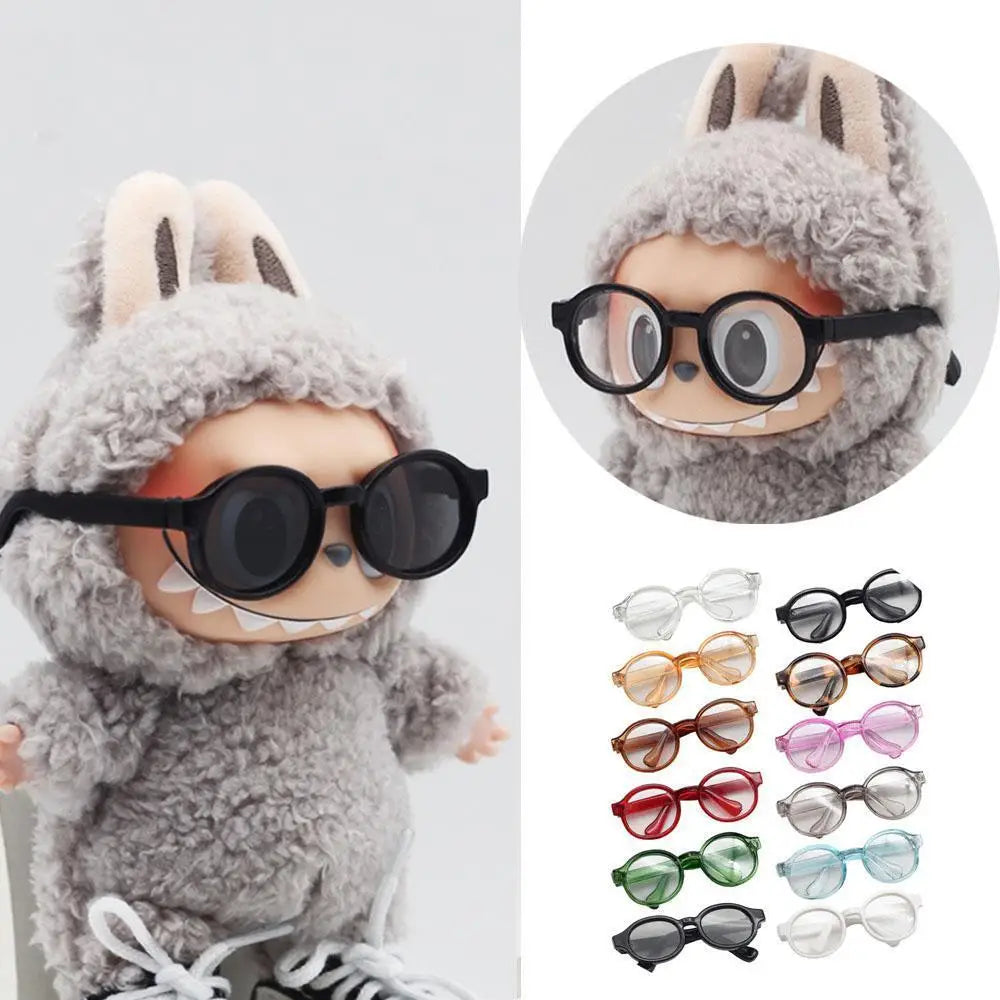 🤓 Lunettes Transparentes Labubu 6.5 cm – Le Détail qui Fait Briller vos Poupées - SiriuS