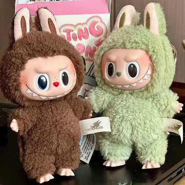 Porte-clés Kawaii Labubu en PVC - Figurine Anime Blind Box
