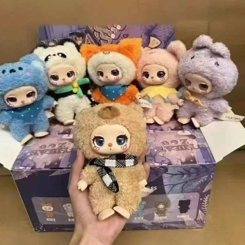 Baby Three Liila V2 Vinyl Blind Box Liila'S Zoo Second Generation Series Bag Pendant Trendy Play Ornament Cute Doll Mysterygift