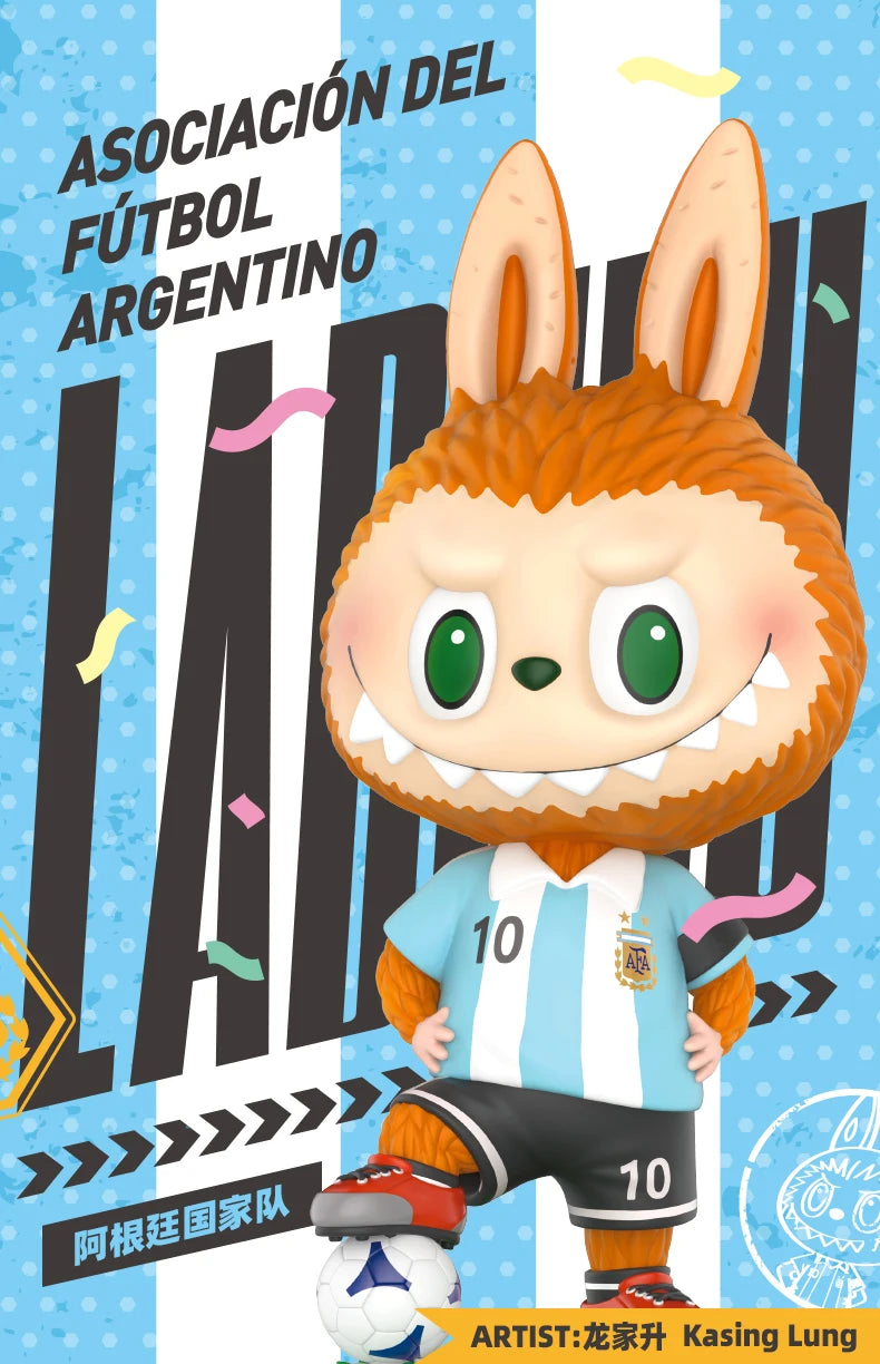 ⚽ Labubu Argentine Football – Surprise Collector Figure