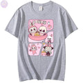 👕 T-shirt Couple LABUBU – Anime Créatif & Casual SiriuS