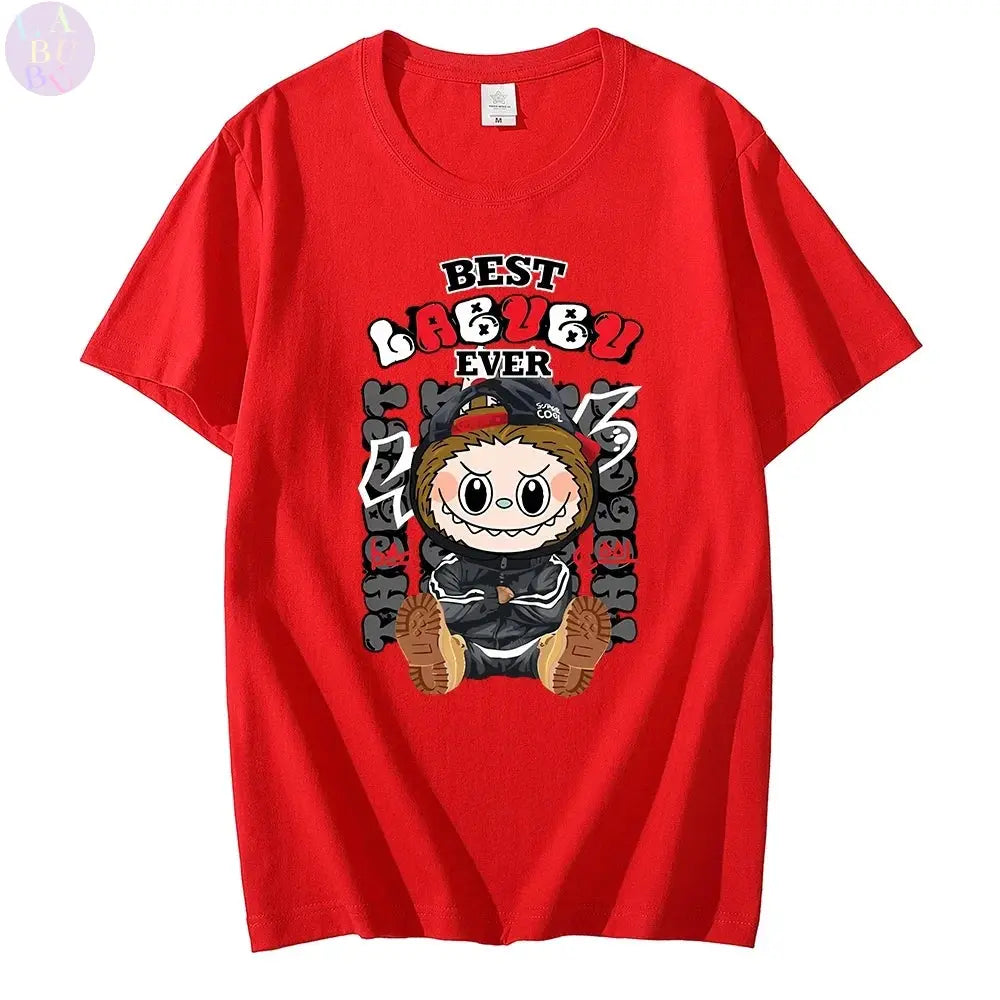 👕 T-shirt Couple LABUBU – Anime Créatif & Casual SiriuS