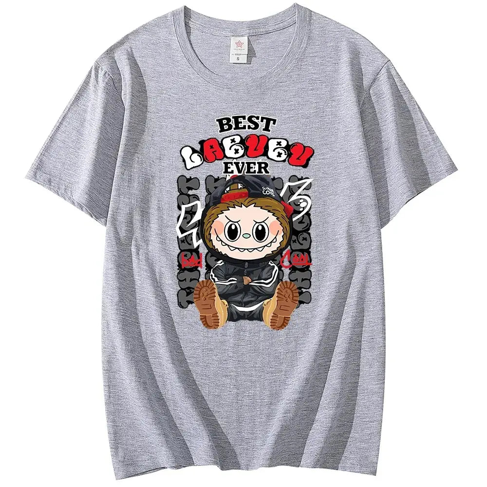 👕 T-shirt Couple LABUBU – Anime Créatif & Casual SiriuS
