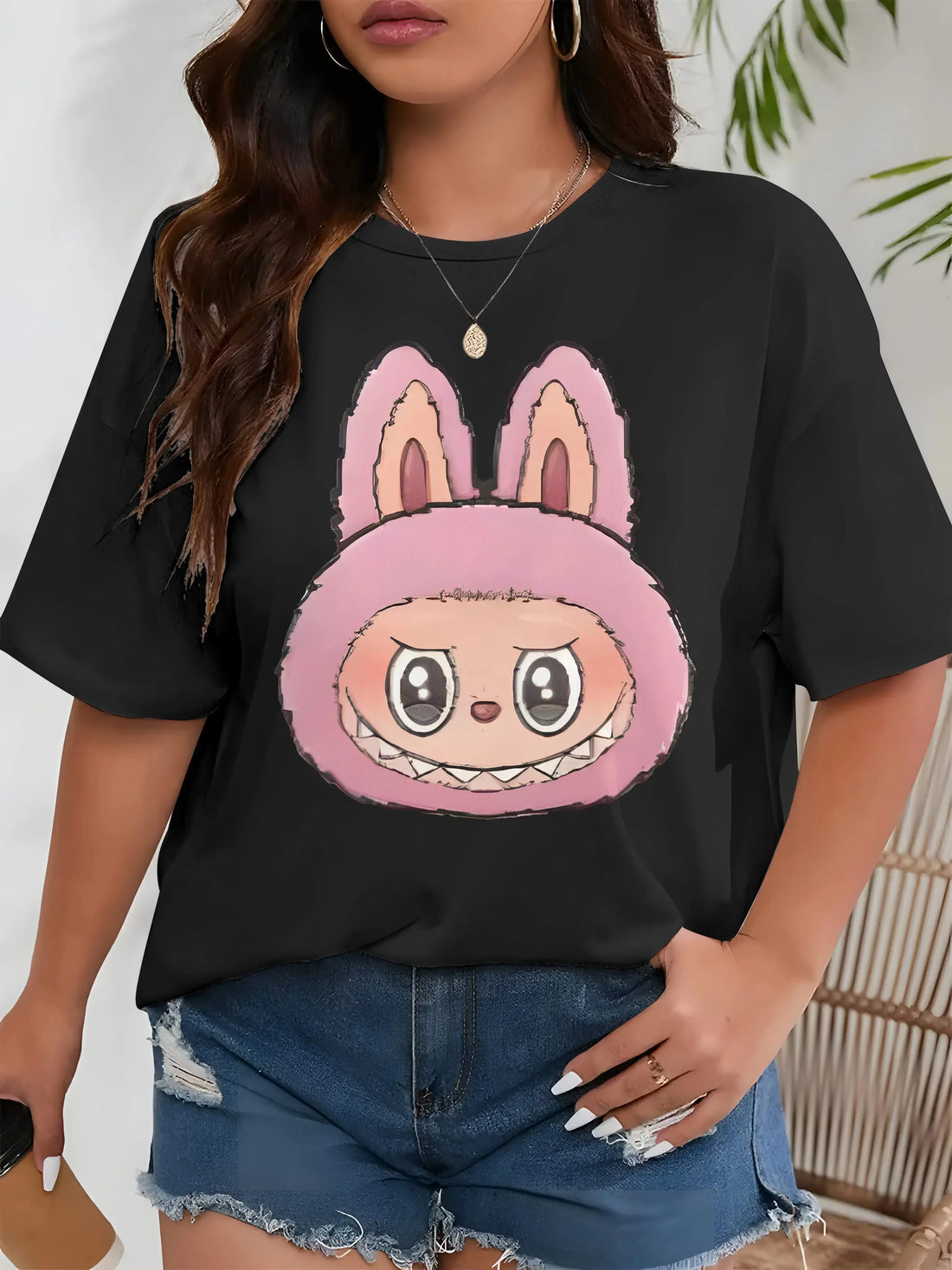 👕 T-shirt Couple Labubu – Pour Femmes SiriuS