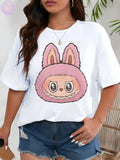 👕 T-shirt Couple Labubu – Pour Femmes SiriuS