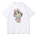 👚 T-shirt Femme Graffiti Labubu – Style Décontracté Y2K SiriuS