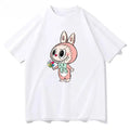 👚 T-shirt Femme Graffiti Labubu – Style Décontracté Y2K SiriuS