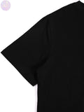 👕 T-shirt Femme Noir Labubu – Confort Kawaii au Quotidien SiriuS