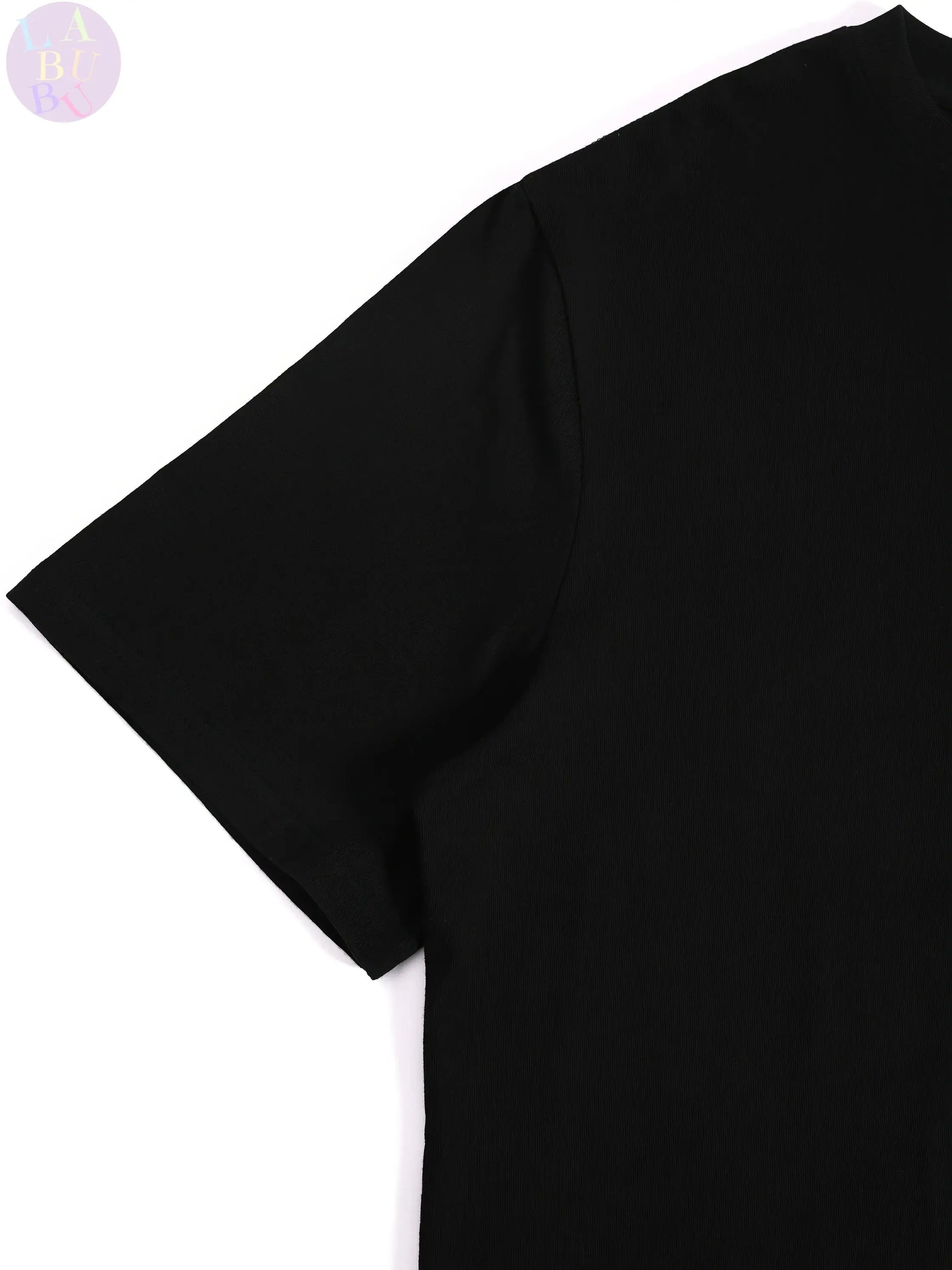 👕 T-shirt Femme Noir Labubu – Confort Kawaii au Quotidien SiriuS