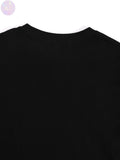 👕 T-shirt Femme Noir Labubu – Confort Kawaii au Quotidien SiriuS