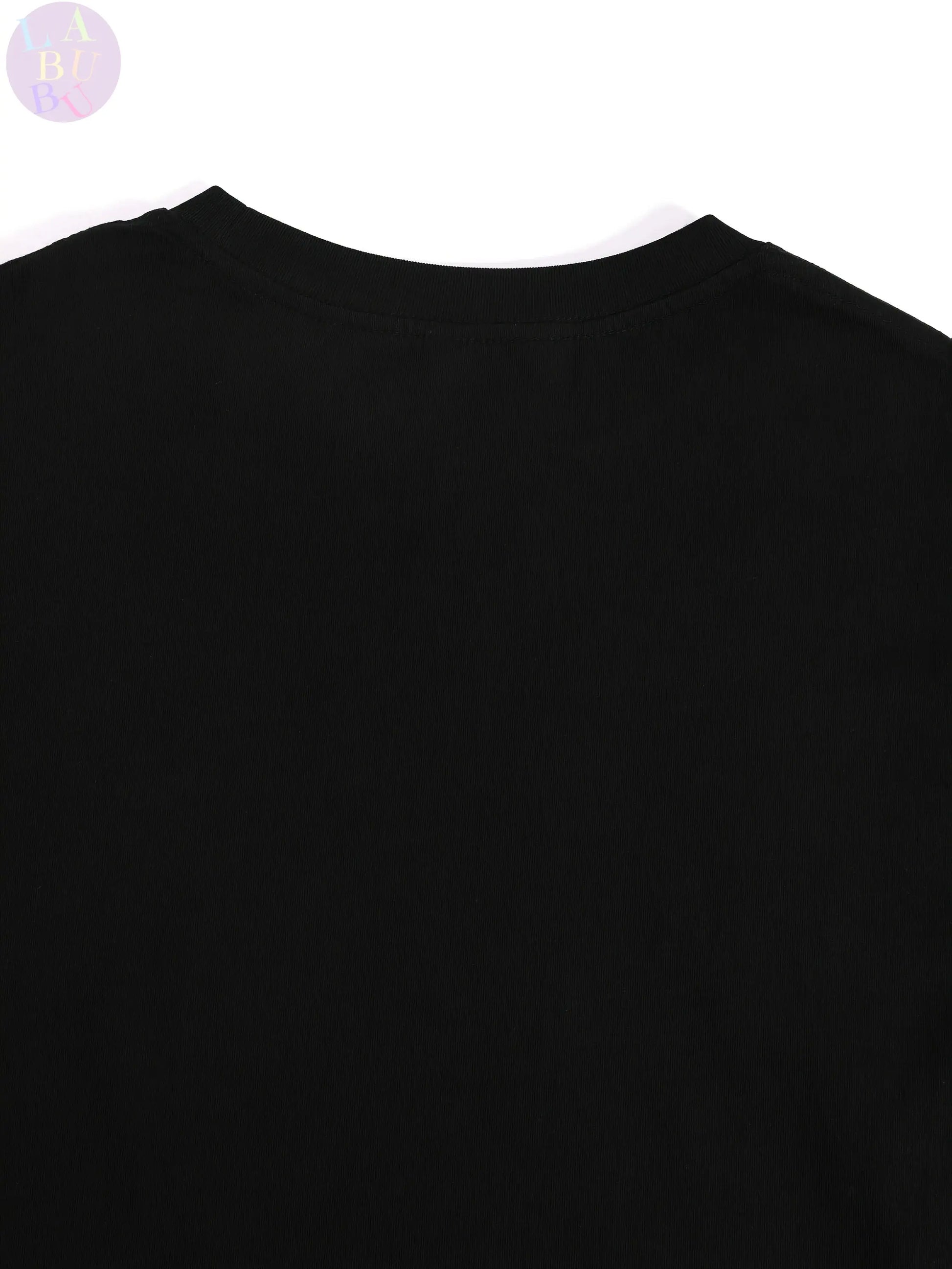 👕 T-shirt Femme Noir Labubu – Confort Kawaii au Quotidien SiriuS