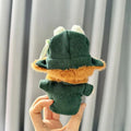 🧥 Tenue Labubu 17 cm – Manteau Vert Armée & Chapeau Étoile Rouge | Look Aventure & Tissu Peluche Douce SiriuS