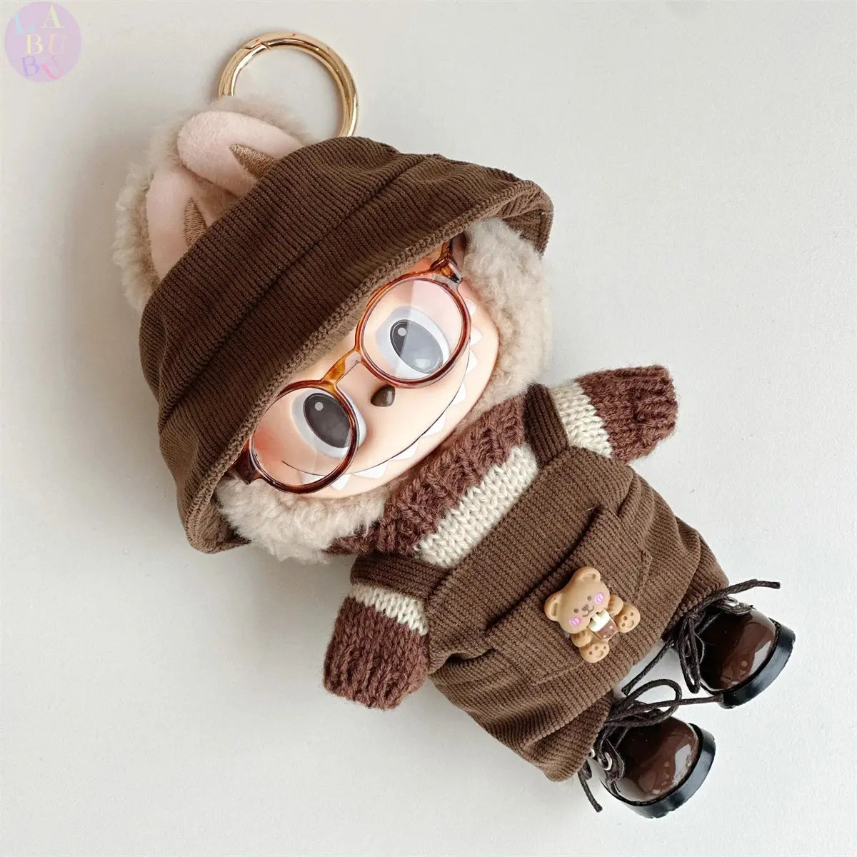 🎒✨ Vêtements pour Poupée Labubu 17 cm – Look Décontracté et Aventure Créative 🌈 - SiriuS