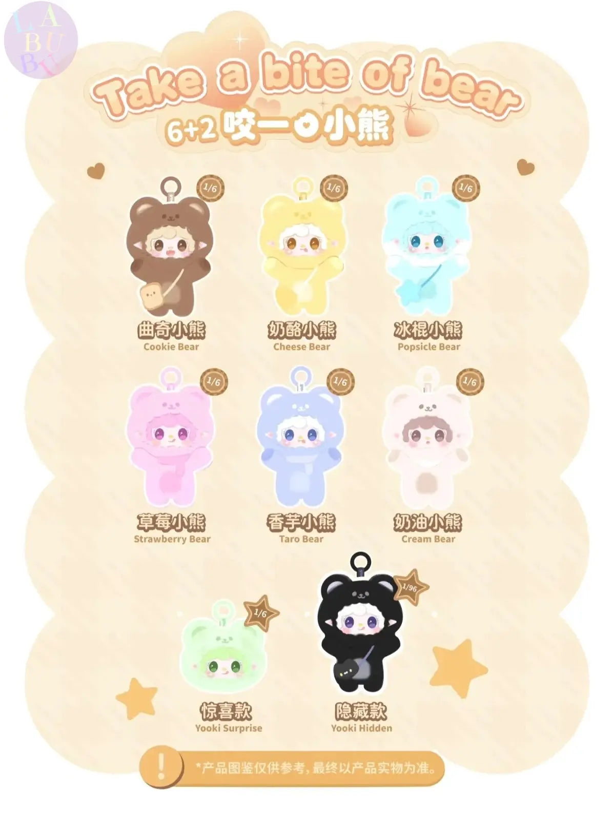🧸 YOOKI Mini Compagnons – 4ᵉ Génération d’Oursons Surprises - SiriuS