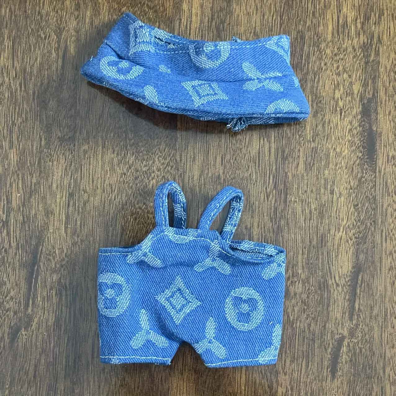 👗✨ Ensemble Bleu Azur – Tenue Élégante pour Poupées Labubu